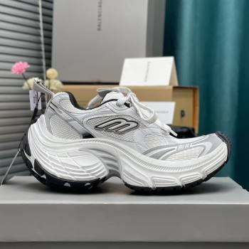 Balenciaga 10XL Trainers Sneakers in Mesh TPU and Rubber White 2024 0129 (8-240129023)