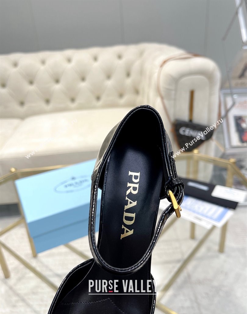 Prada Patent leather pumps 4.5cm Black 2024 0228 (MD-240228074)
