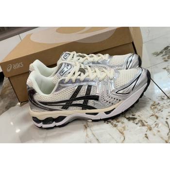 JJJJound x Asics Gel- Kayano 14 Sneakers in Silver Leather and Mesh 1 2024 (8-240227137)