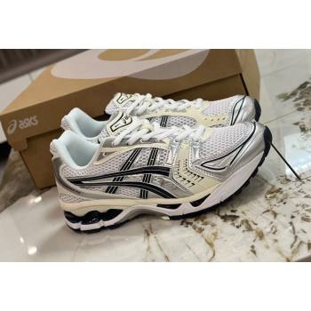 JJJJound x Asics Gel- Kayano 14 Sneakers in Silver Leather and Mesh 2 2024 (8-240227138)