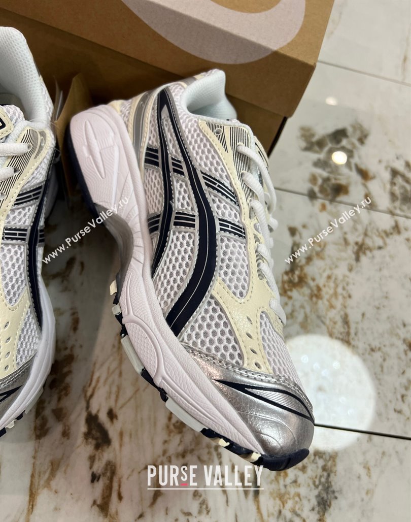 JJJJound x Asics Gel- Kayano 14 Sneakers in Silver Leather and Mesh 2 2024 (8-240227138)