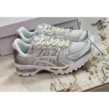 JJJJound x Asics Gel- Kayano 14 Sneakers in Silver Leather and Mesh 3 2024 (8-240227139)