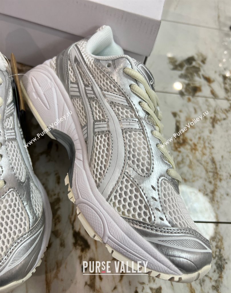 JJJJound x Asics Gel- Kayano 14 Sneakers in Silver Leather and Mesh 3 2024 (8-240227139)