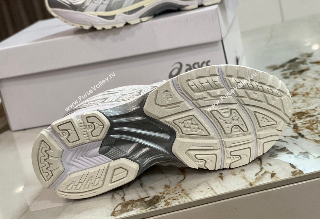 JJJJound x Asics Gel- Kayano 14 Sneakers in Silver Leather and Mesh 3 2024 (8-240227139)