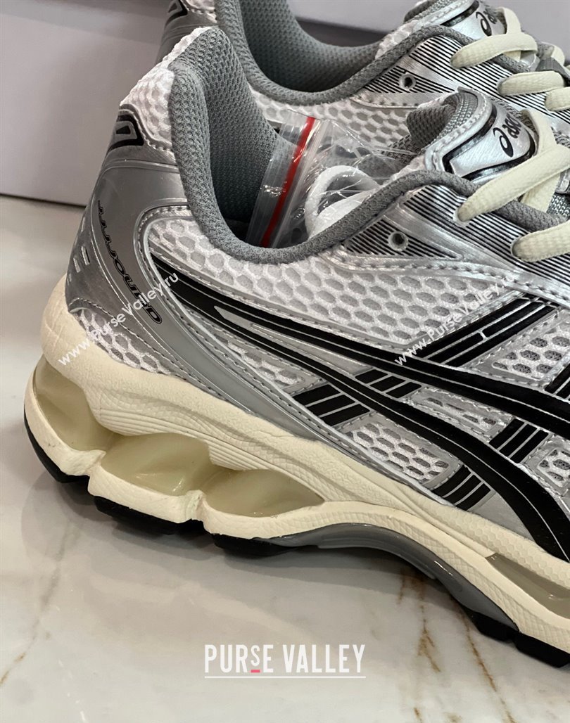 JJJJound x Asics Gel- Kayano 14 Sneakers in Silver Leather and Mesh 4 2024 (8-240227140)