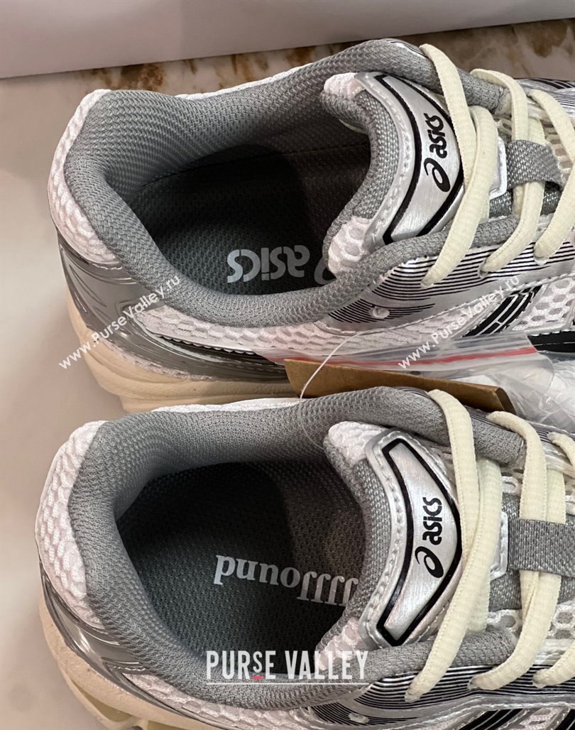 JJJJound x Asics Gel- Kayano 14 Sneakers in Silver Leather and Mesh 4 2024 (8-240227140)