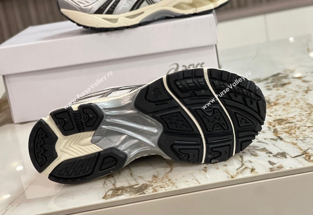 JJJJound x Asics Gel- Kayano 14 Sneakers in Silver Leather and Mesh 4 2024 (8-240227140)