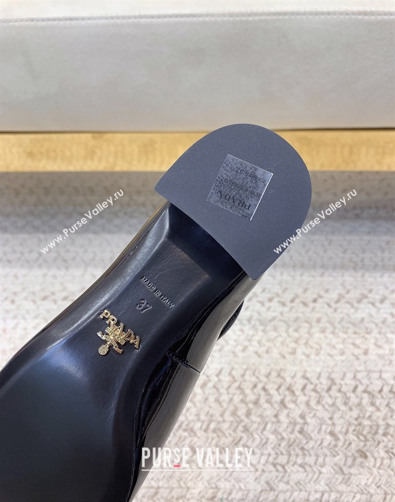 Prada Patent leather pumps 3.5cm Black 2024 0228 (KL-240228050)