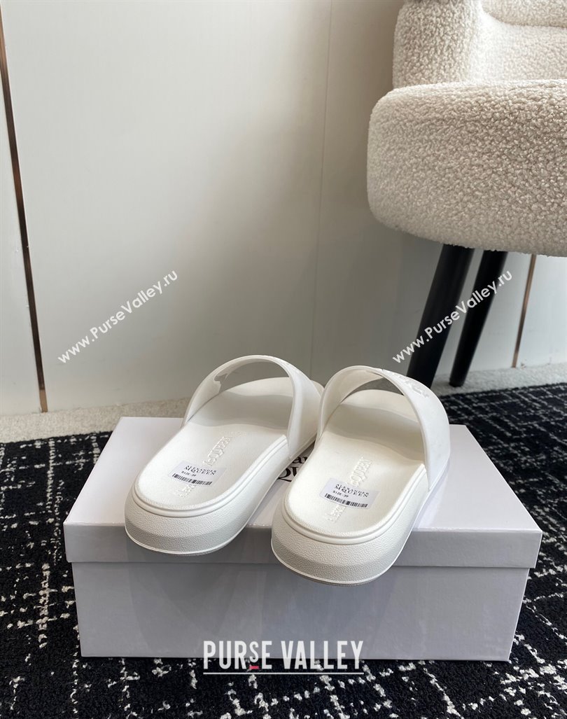 Alexander McQueen TPU Slide Sandals All White 2024 0430 (KL-240430123)