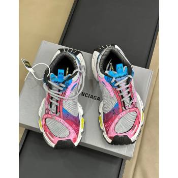 Balenciaga Stapler Trainers Sneakers in Mesh Multicolor 2024 1009 (SS-241009088)