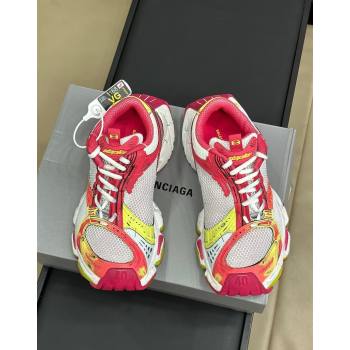 Balenciaga Stapler Trainers Sneakers in Mesh Red 2024 1009 (SS-241009089)