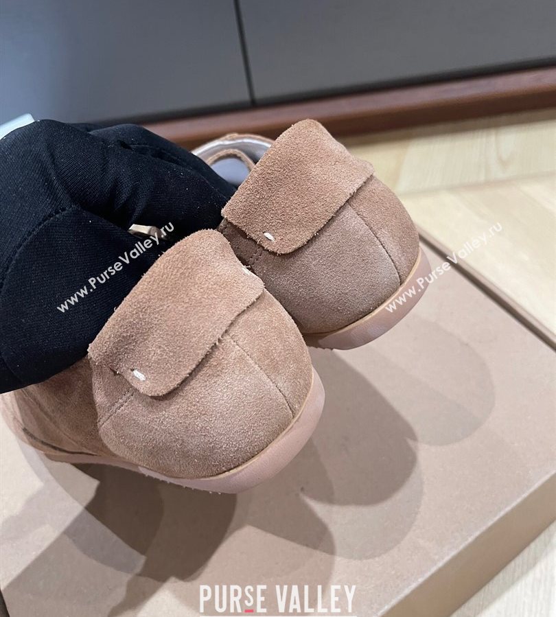 The Row Suede Sneakers Taupe Brown 2025 0711 (syt-250711035)