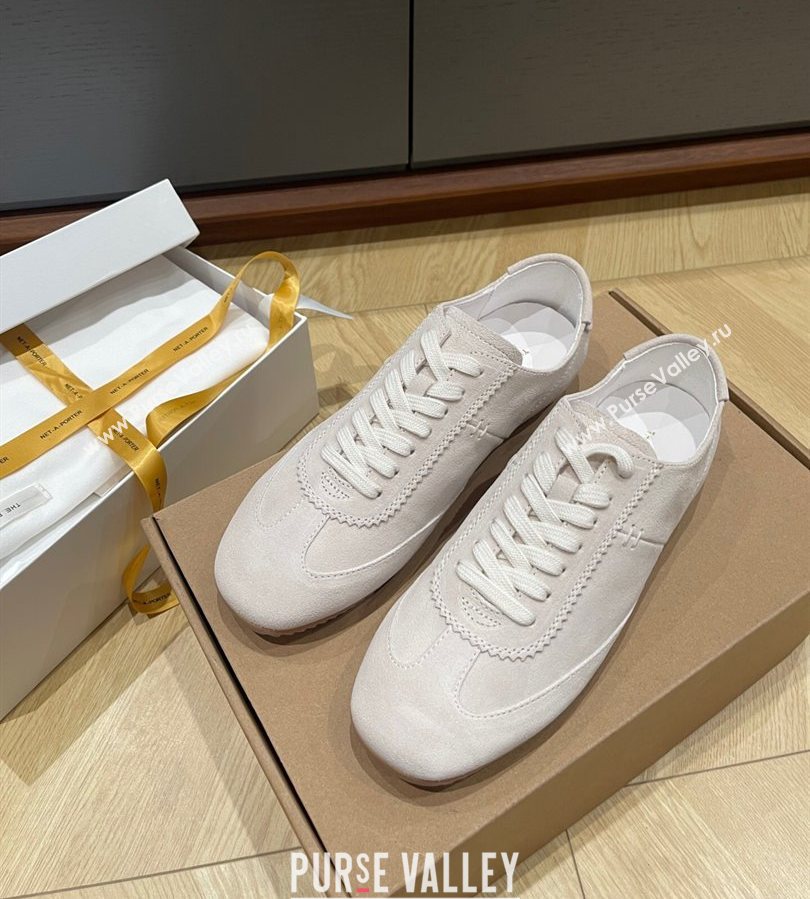 The Row Suede Sneakers White 2025 0711 (syt-250711036)