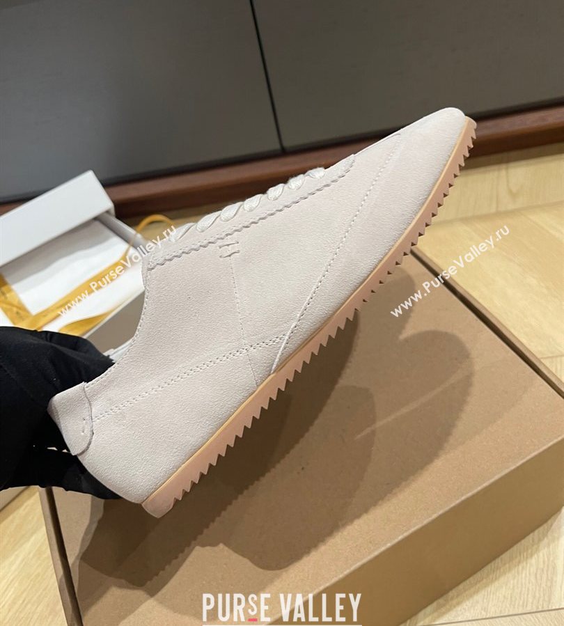 The Row Suede Sneakers White 2025 0711 (syt-250711036)