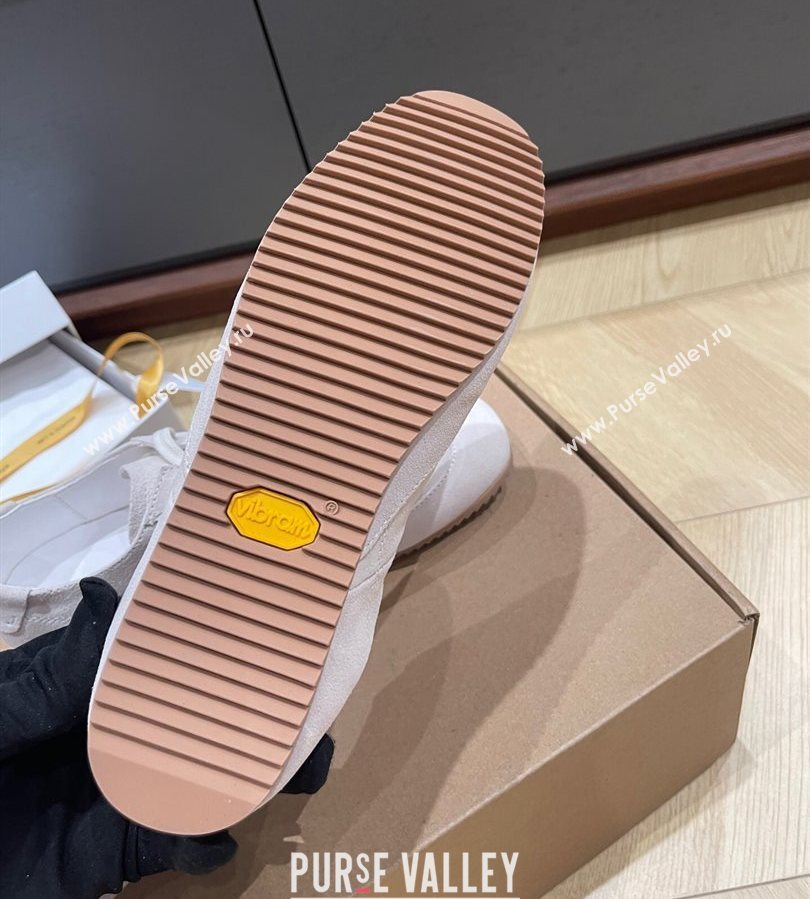 The Row Suede Sneakers White 2025 0711 (syt-250711036)