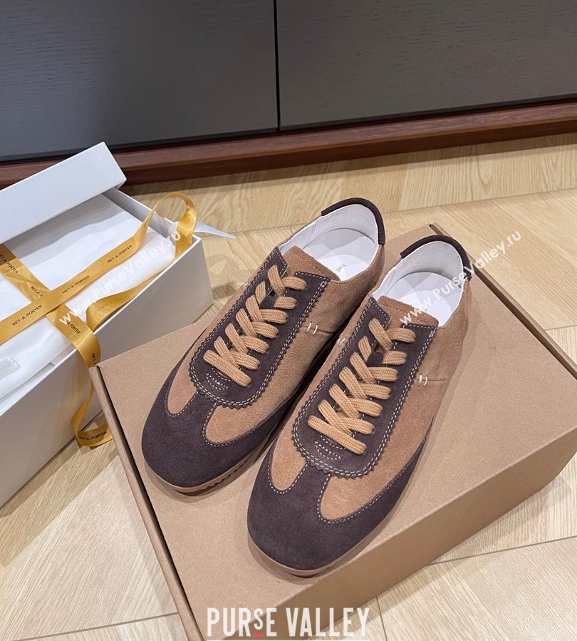 The Row Suede Sneakers /Brown 2025 0711 (syt-250711037)