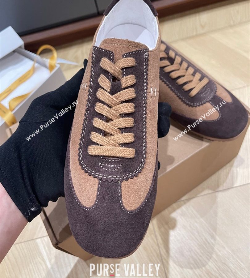 The Row Suede Sneakers /Brown 2025 0711 (syt-250711037)