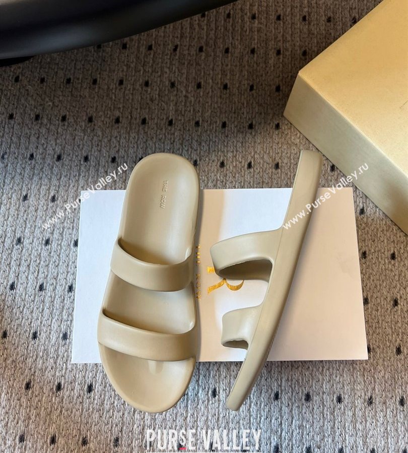 The Row Foam Sandal in Rubber Beige 2025 0711 (syt-250711039)