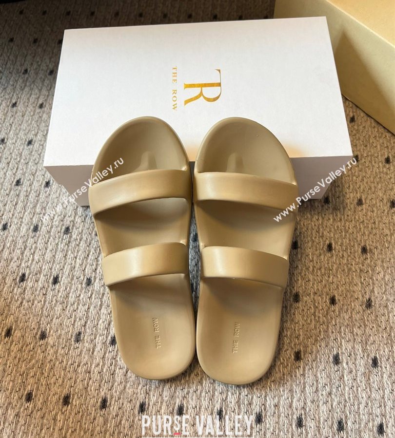 The Row Foam Sandal in Rubber Beige 2025 0711 (syt-250711039)