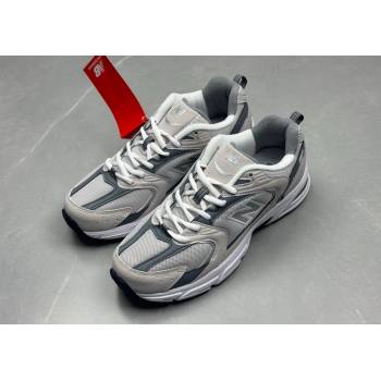 New Balance 530 Sneakers in Mesh and Leather Grey2 2025 0711 (13-250711020)
