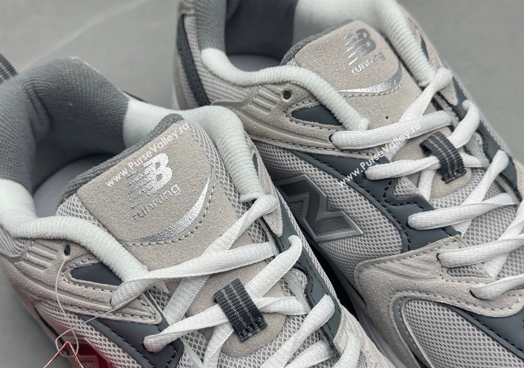 New Balance 530 Sneakers in Mesh and Leather Grey2 2025 0711 (13-250711020)