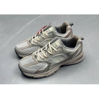 New Balance 530 Sneakers in Mesh and Leather Light Elephant 2025 0711 (13-250711025)