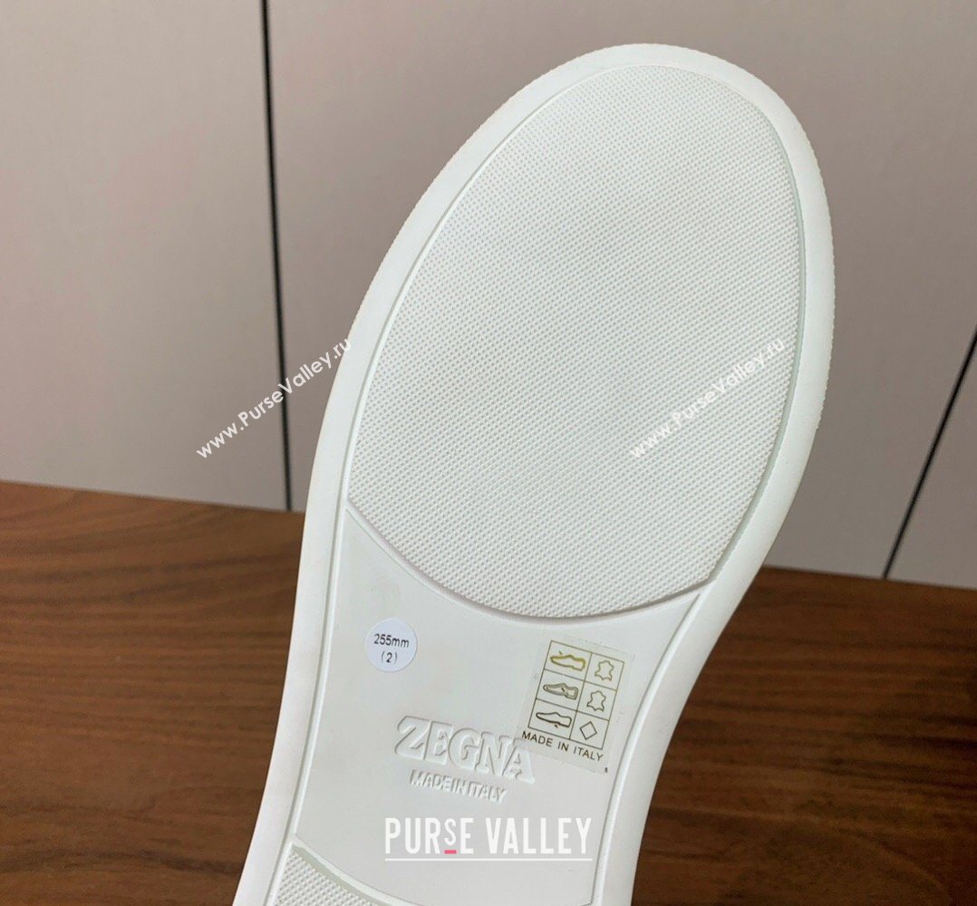 Zegna Mens Suede Sneakers Taupe 2026 0204 (HH-260224005)