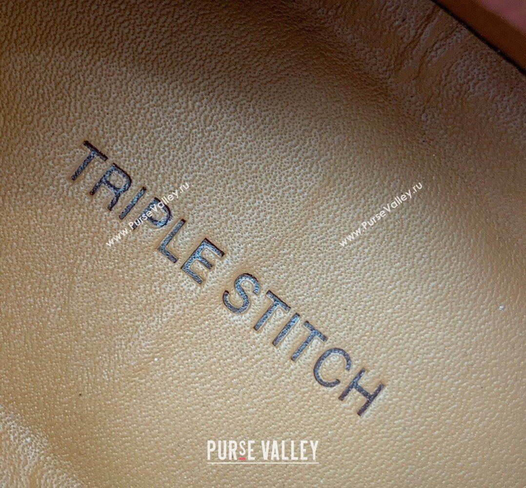 Zegna Mens Grained Leather Sneakers Dark Brown 2026 0204 (HH-260224018)