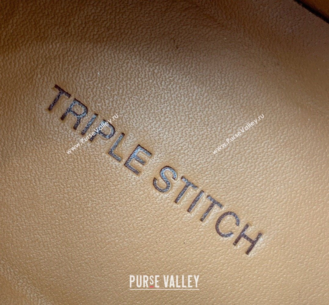 Zegna Mens Grained Leather Sneakers Light Brown 2026 0204 (HH-260224019)