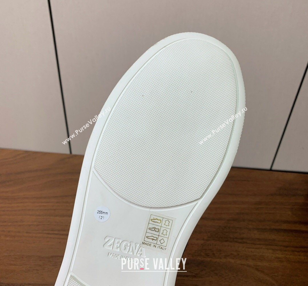 Zegna Mens Suede Sneakers Blue 2026 0204 (HH-260224002)