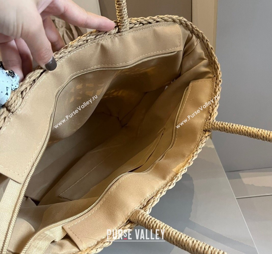 Louis Vuitton Straw Basket bag Beige 2024 051301 (XMN-240513149)