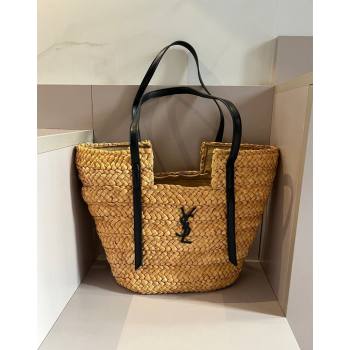 Saint Laurent YSL Straw Basket bag Khaki 2024 0513 (XMN-240513157)
