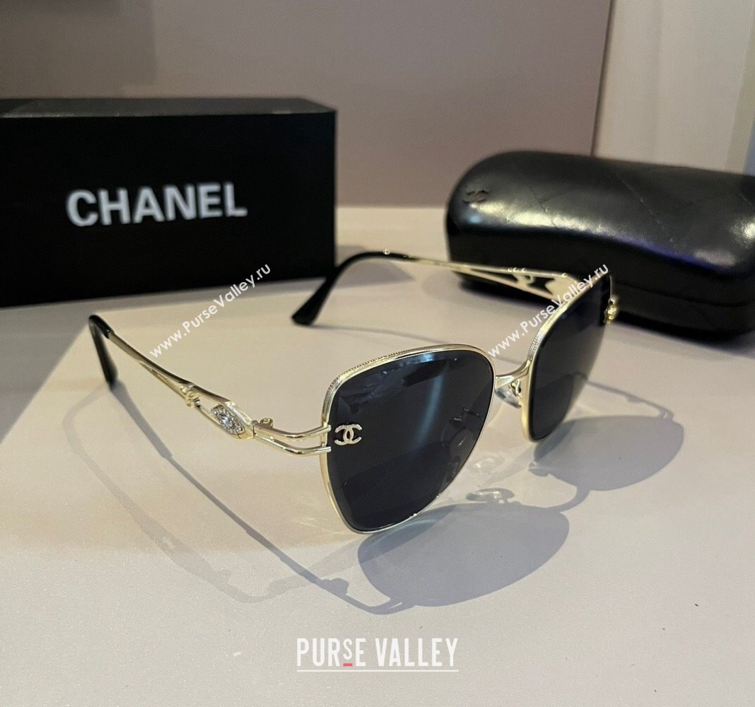 Chanel Sunglasses Black 2024 041001 (XMN-240410003)