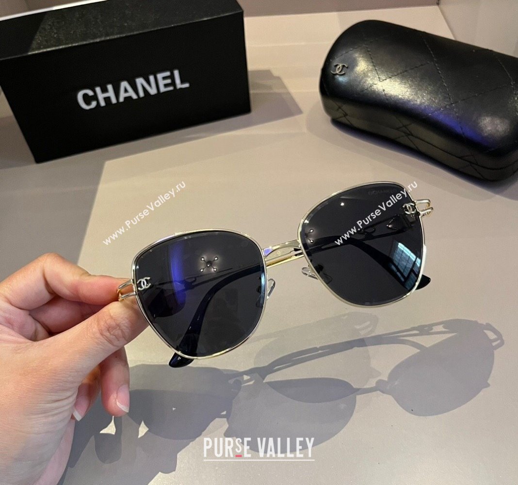 Chanel Sunglasses Black 2024 041001 (XMN-240410003)