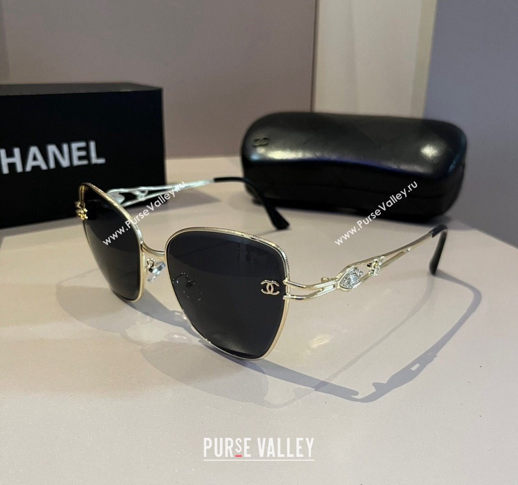 Chanel Sunglasses Black 2024 041001 (XMN-240410003)