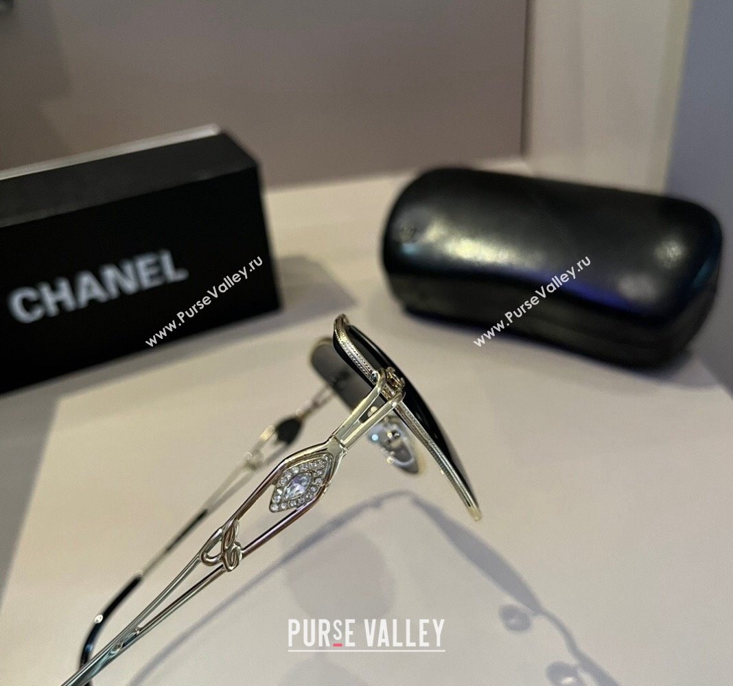 Chanel Sunglasses Black 2024 041001 (XMN-240410003)