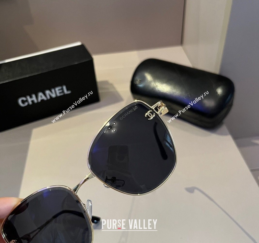 Chanel Sunglasses Black 2024 041001 (XMN-240410003)