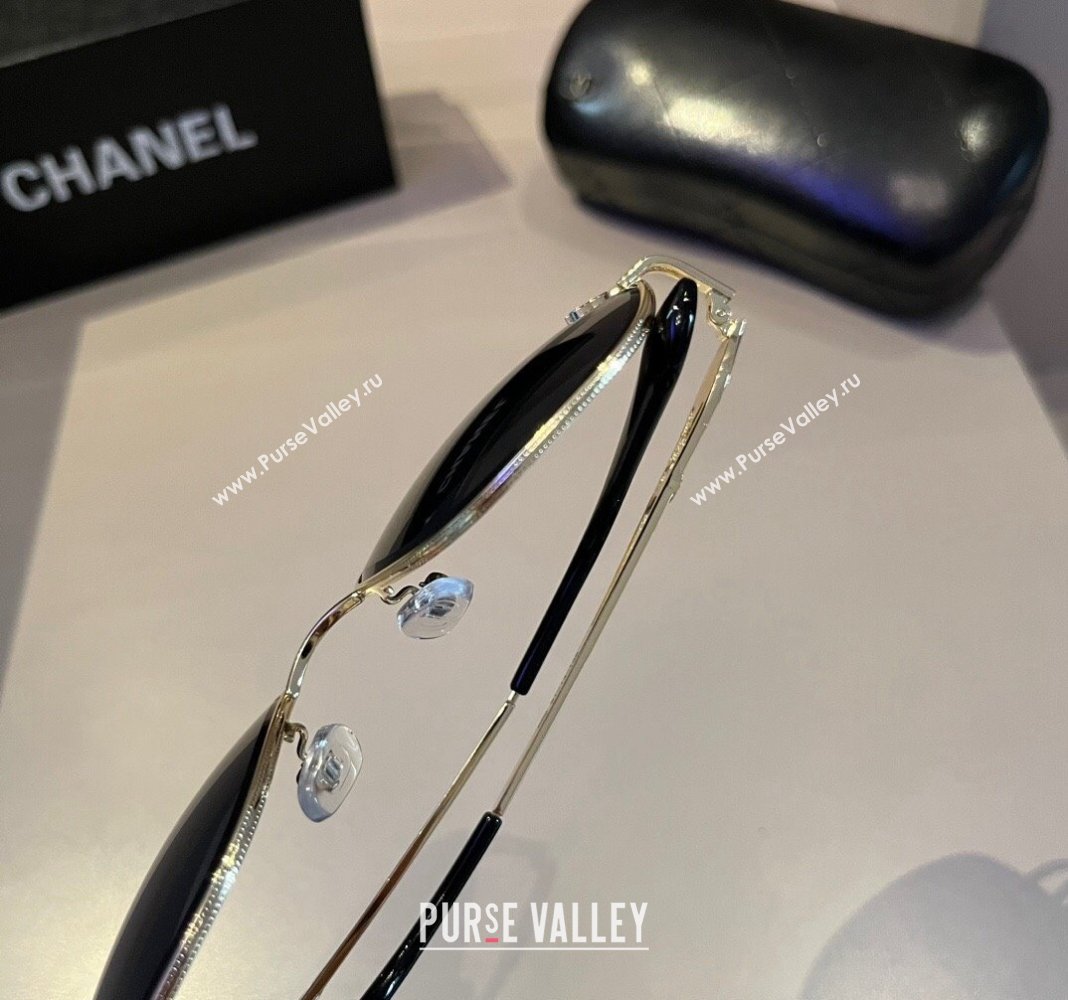 Chanel Sunglasses Black 2024 041001 (XMN-240410003)