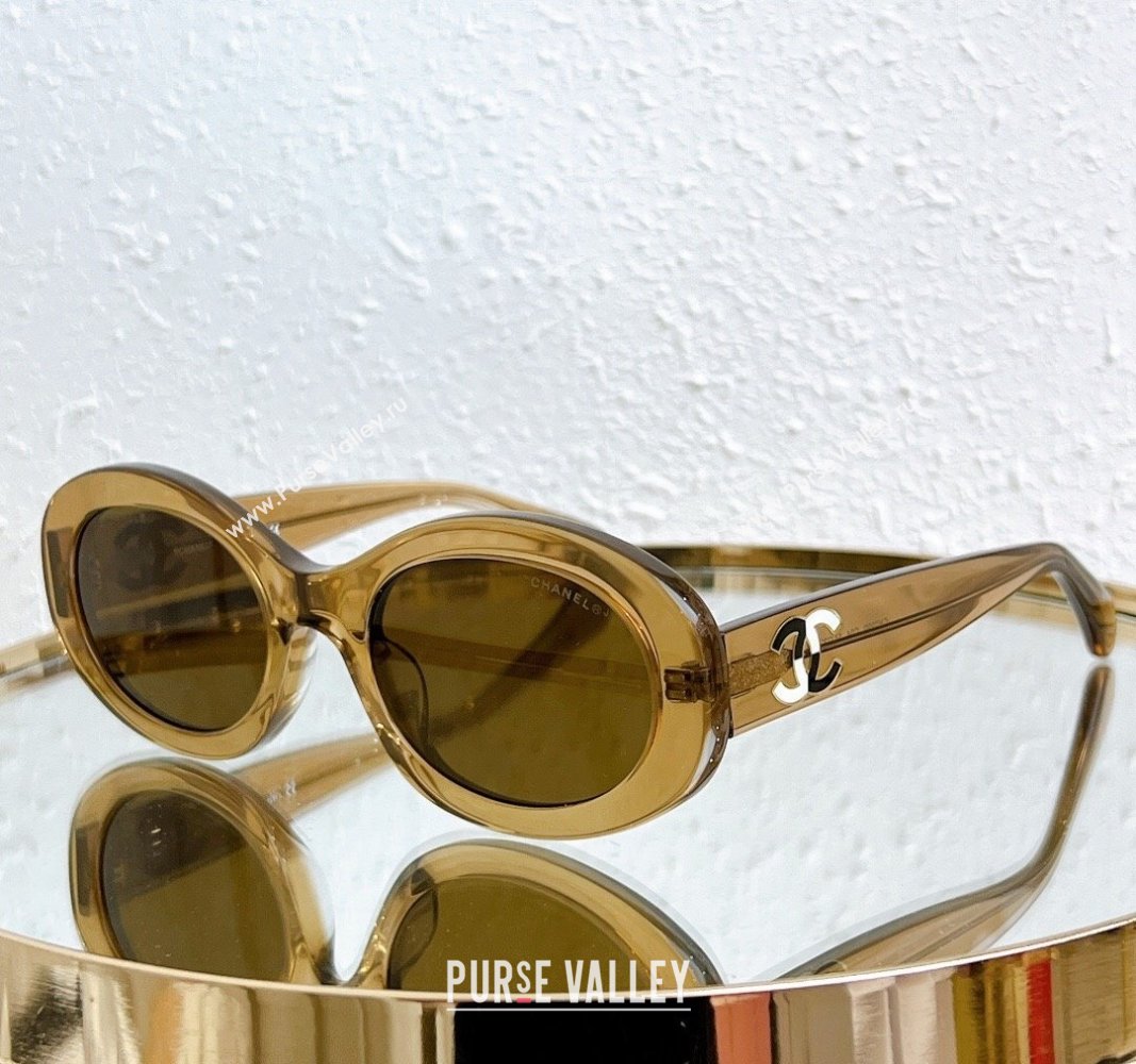 Chanel Sunglasses CH7990 Khaki 2024 (A-240410070)