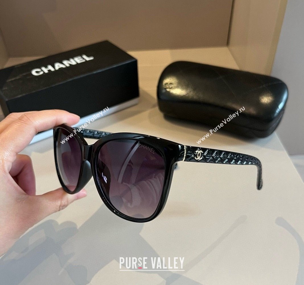 Chanel Sunglasses Black 2 2024 041003 (XMN-240410014)