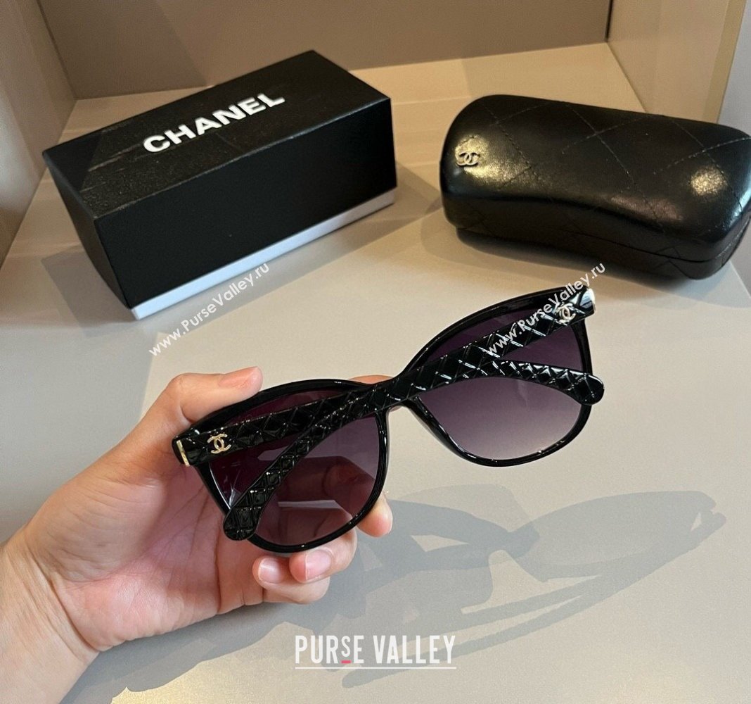 Chanel Sunglasses Black 2 2024 041003 (XMN-240410014)