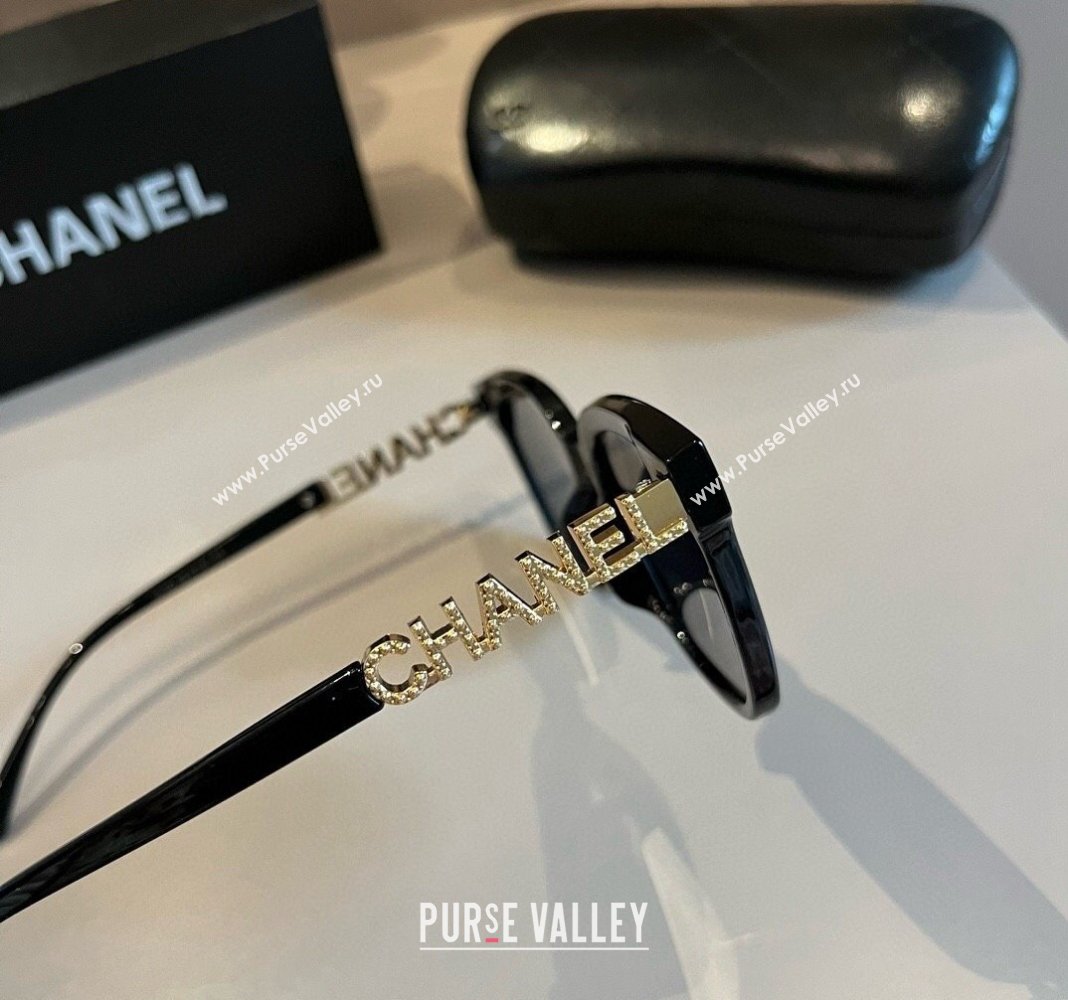 Chanel Sunglasses Black 2024 041004 (XMN-240410015)
