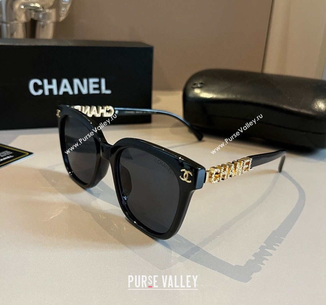 Chanel Sunglasses Black 2024 041004 (XMN-240410015)