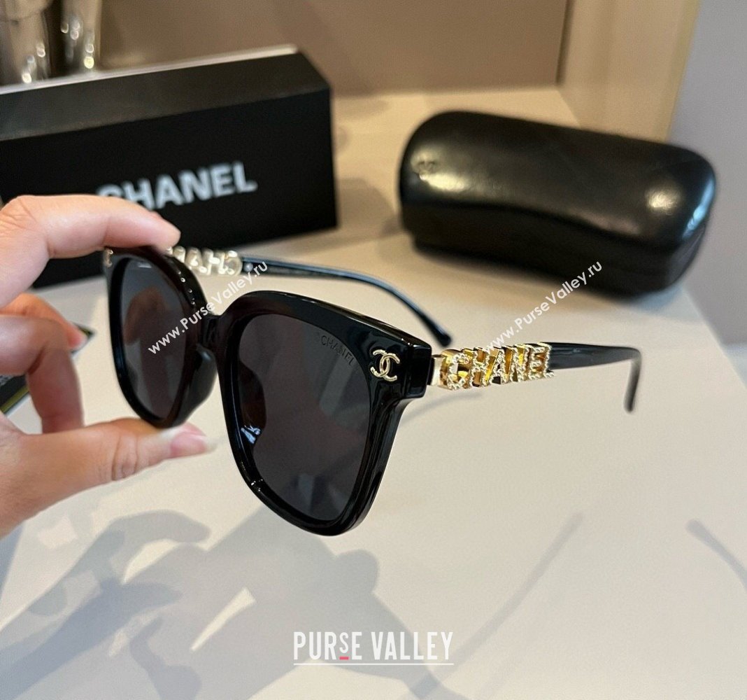 Chanel Sunglasses Black 2024 041004 (XMN-240410015)