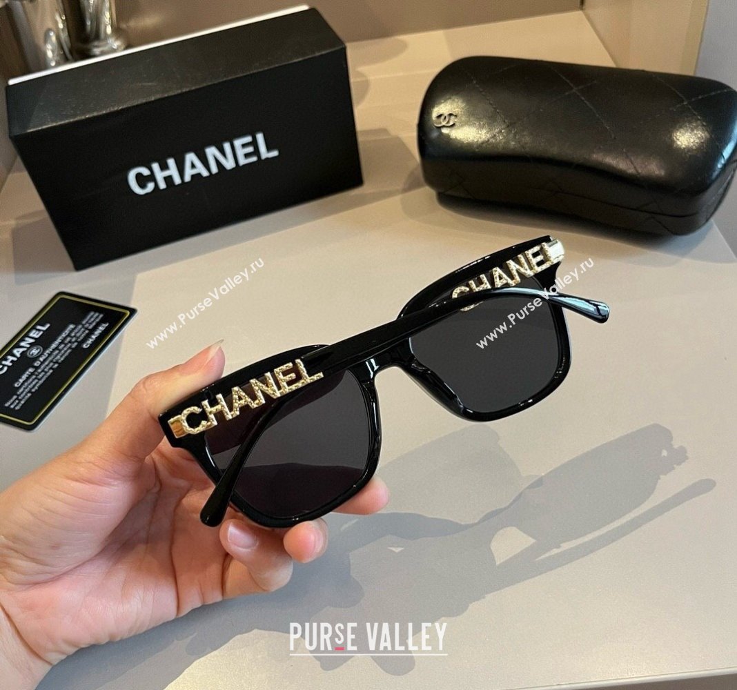 Chanel Sunglasses Black 2024 041004 (XMN-240410015)