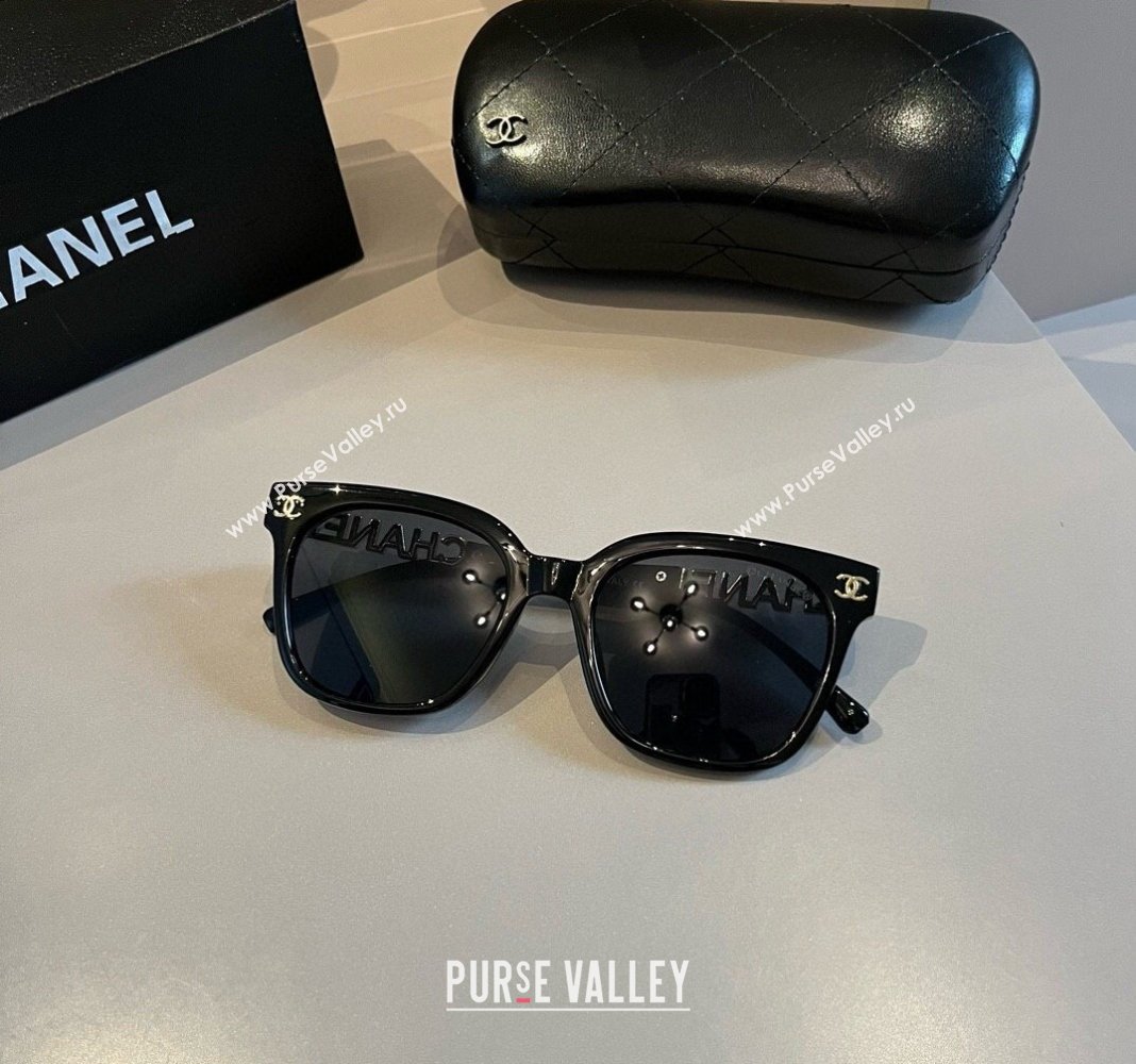 Chanel Sunglasses Black 2024 041004 (XMN-240410015)