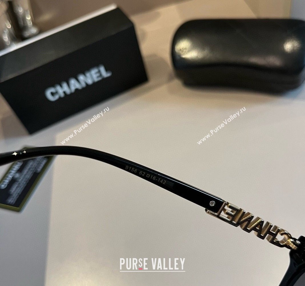 Chanel Sunglasses Black 2024 041004 (XMN-240410015)
