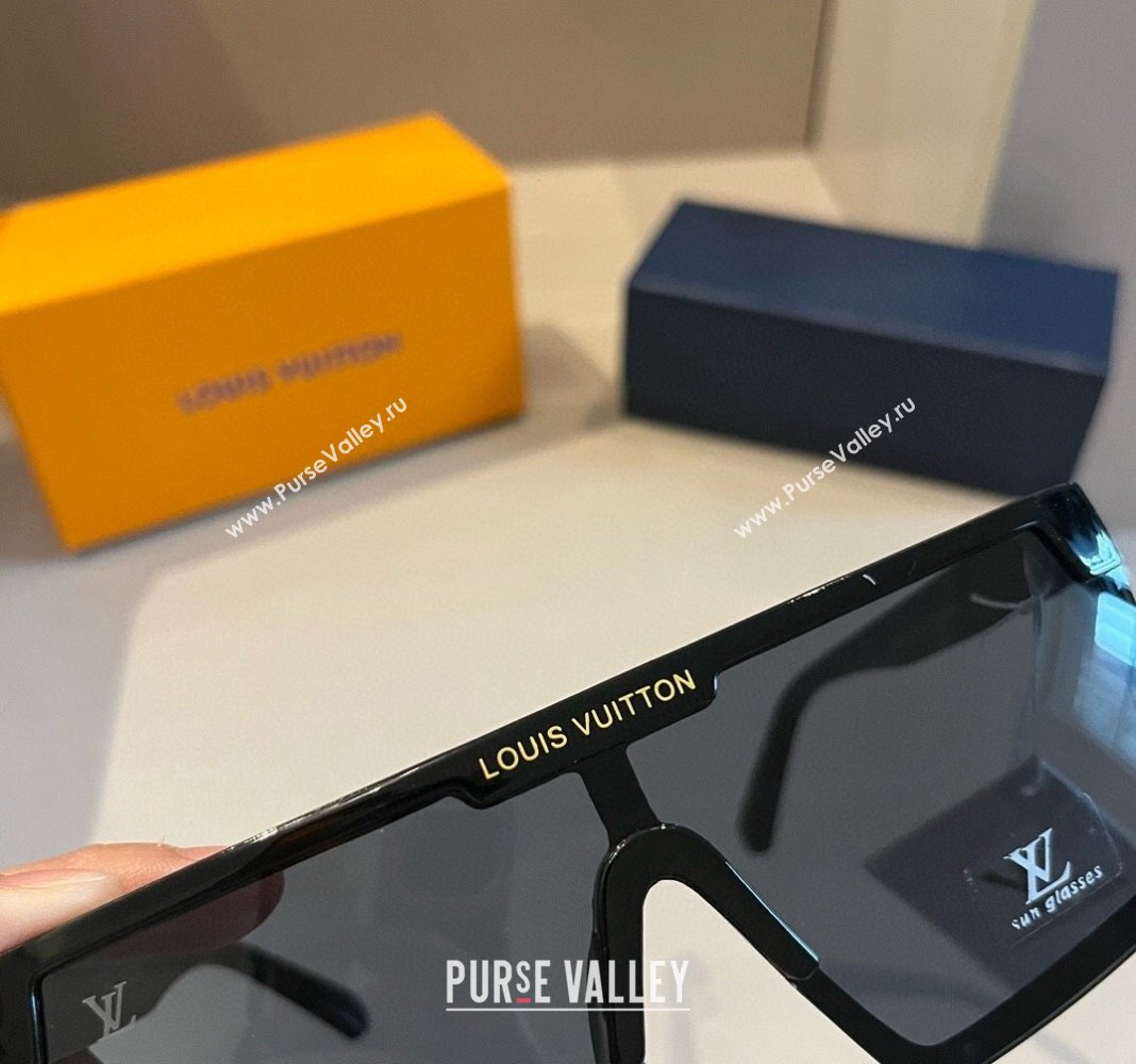 Louis Vuitton Sunglasses Black 2024 041001 (XMN-240410019)