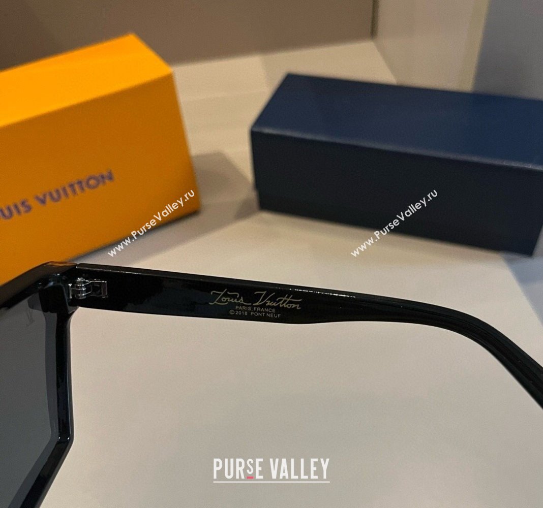 Louis Vuitton Sunglasses Black 2024 041001 (XMN-240410019)