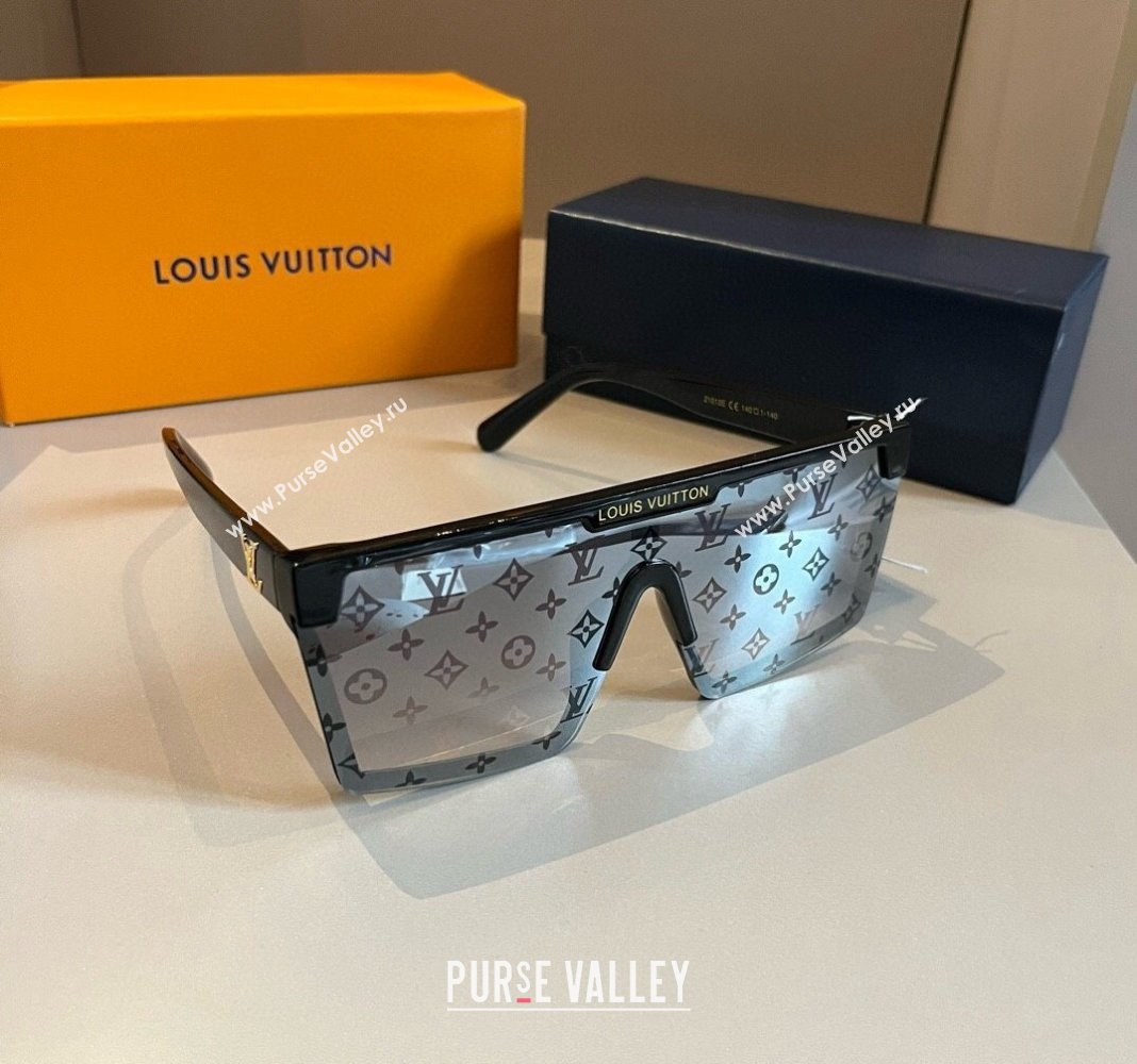 Louis Vuitton Sunglasses Black/Grey 2024 041001 (XMN-240410021)